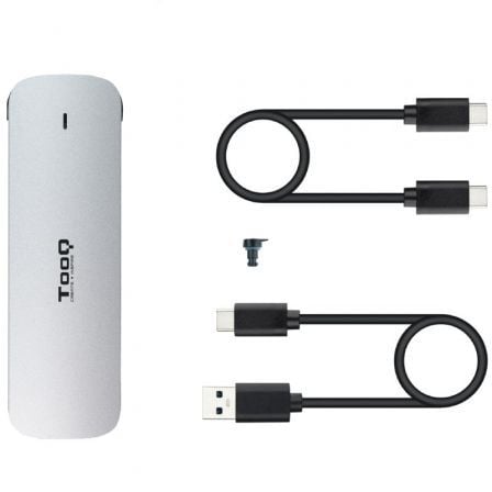 Caja Externa para Disco SSD M.2 TooQ TQE-2202S/ USB 3.1 Gen2/ Sin tornillos Caja Externa para Disco SSD M.2 TooQ TQE-2202S/ USB 3.1 Gen2/ Sin tornillos