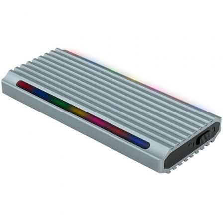 Caja Externa para Disco SSD M.2 NVMe TooQ TQE-2221G/ USB 3.1 Gen2/ Sin tornillos Caja Externa para Disco SSD M.2 NVMe TooQ TQE-2221G/ USB 3.1 Gen2/ Sin tornillos