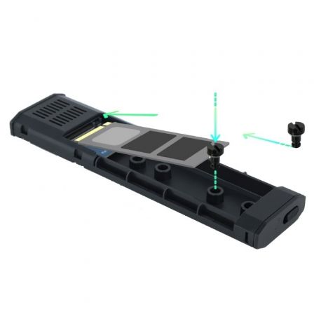 Caja Externa para Disco SSD M.2 NVMe TooQ TQE-2223B/ USB 3.2/ Sin tornillos Caja Externa para Disco SSD M.2 NVMe TooQ TQE-2223B/ USB 3.2/ Sin tornillos