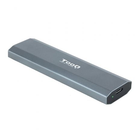 Caja Externa para Disco SSD M.2 NVMe TooQ TQE-2223G/ USB 3.2/ Sin tornillos Caja Externa para Disco SSD M.2 NVMe TooQ TQE-2223G/ USB 3.2/ Sin tornillos