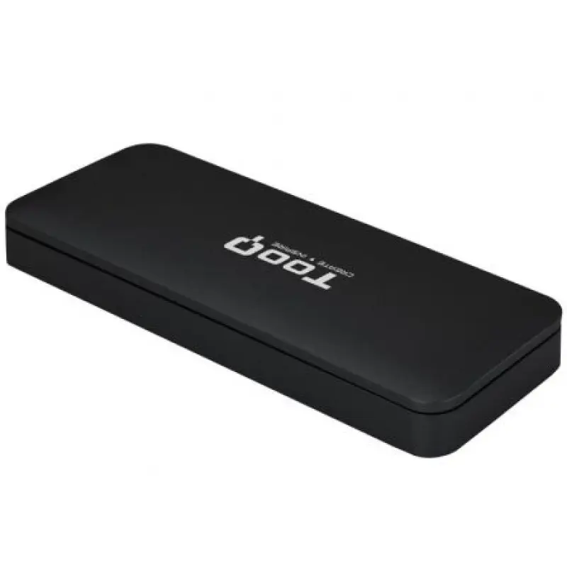 Caja Externa para Disco SSD M.2 NVMe TooQ TQE-2280B/ USB 3.1/ Sin tornillos Caja Externa para Disco SSD M.2 NVMe TooQ TQE-2280B/ USB 3.1/ Sin tornillos