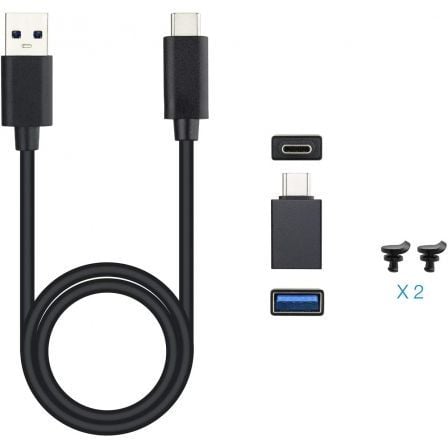 Caja Externa para Disco SSD M.2 NVMe TooQ TQE-2280B/ USB 3.1/ Sin tornillos Caja Externa para Disco SSD M.2 NVMe TooQ TQE-2280B/ USB 3.1/ Sin tornillos