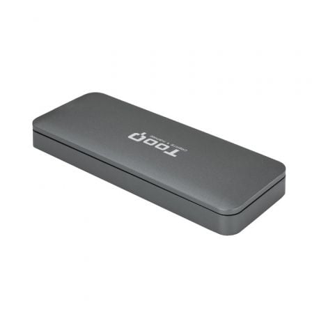 Caja Externa para Disco SSD M.2 SATA TooQ TQE-2281G/ USB 3.0/ Sin tornillos Caja Externa para Disco SSD M.2 SATA TooQ TQE-2281G/ USB 3.0/ Sin tornillos