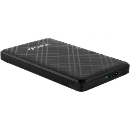 Caja Externa para Disco Duro de 2.5' TooQ TQE-2500B/ USB 3.1/ Sin Tornillos Caja Externa para Disco Duro de 2.5' TooQ TQE-2500B/ USB 3.1/ Sin Tornillos