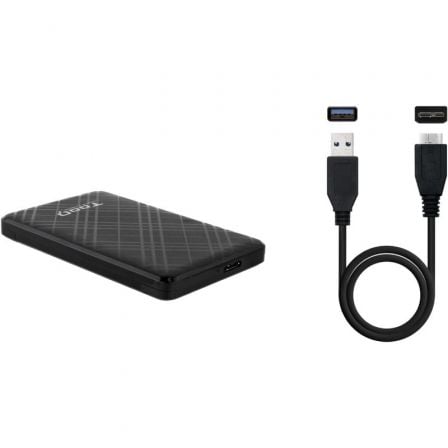 Caja Externa para Disco Duro de 2.5' TooQ TQE-2500B/ USB 3.1/ Sin Tornillos Caja Externa para Disco Duro de 2.5' TooQ TQE-2500B/ USB 3.1/ Sin Tornillos