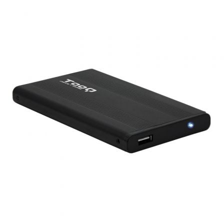 Caja Externa para Disco Duro de 2.5' TooQ TQE-2510B/ USB 2.0 Caja Externa para Disco Duro de 2.5' TooQ TQE-2510B/ USB 2.0