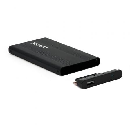 Caja Externa para Disco Duro de 2.5' TooQ TQE-2510B/ USB 2.0 Caja Externa para Disco Duro de 2.5' TooQ TQE-2510B/ USB 2.0