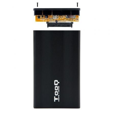 Caja Externa para Disco Duro de 2.5' TooQ TQE-2510B/ USB 2.0 Caja Externa para Disco Duro de 2.5' TooQ TQE-2510B/ USB 2.0