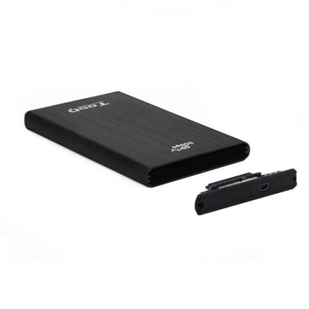 Caja Externa para Disco Duro de 2.5' TooQ TQE-2522B/ USB 3.1 Caja Externa para Disco Duro de 2.5' TooQ TQE-2522B/ USB 3.1