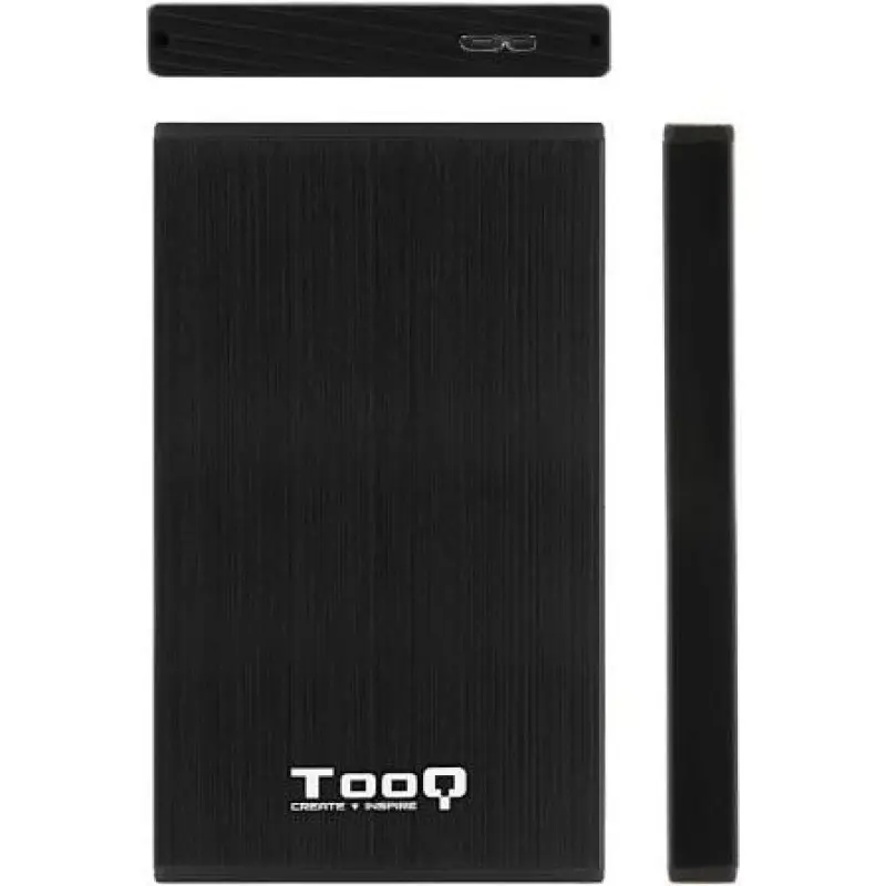 Caja Externa para Disco Duro de 2.5' TooQ TQE-2527B/ USB 3.1 Caja Externa para Disco Duro de 2.5' TooQ TQE-2527B/ USB 3.1