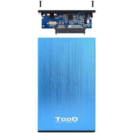 Caja Externa para Disco Duro de 2.5' TooQ TQE-2527BL/ USB 3.1 Caja Externa para Disco Duro de 2.5' TooQ TQE-2527BL/ USB 3.1