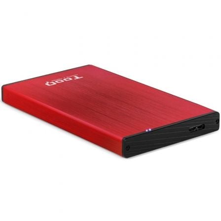 Caja Externa para Disco Duro de 2.5' TooQ TQE-2527R/ USB 3.1 Caja Externa para Disco Duro de 2.5' TooQ TQE-2527R/ USB 3.1