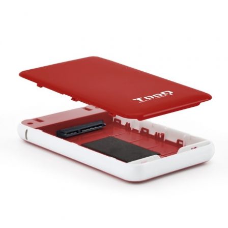 Caja Externa para Disco Duro de 2.5' TooQ TQE-2528R/ USB 3.1/ Sin tornillos Caja Externa para Disco Duro de 2.5' TooQ TQE-2528R/ USB 3.1/ Sin tornillos