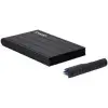 Caja Externa para Disco Duro de 2.5' TooQ TQE-2530B/ USB 3.1 Caja Externa para Disco Duro de 2.5' TooQ TQE-2530B/ USB 3.1