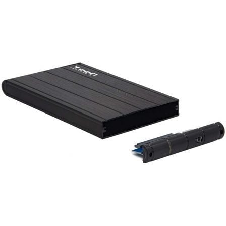Caja Externa para Disco Duro de 2.5' TooQ TQE-2530B/ USB 3.1 Caja Externa para Disco Duro de 2.5' TooQ TQE-2530B/ USB 3.1
