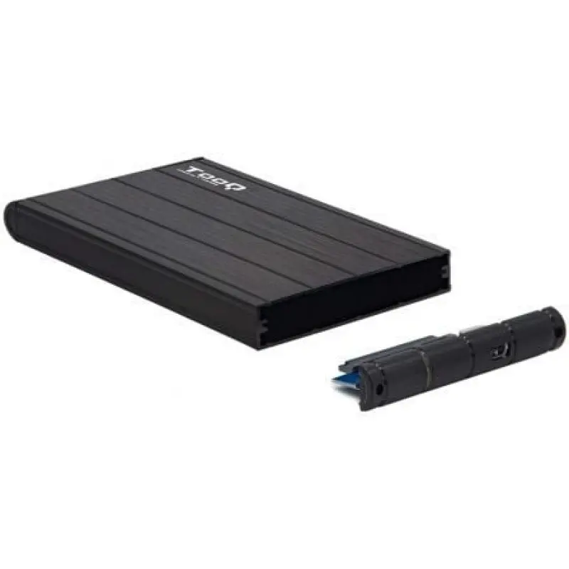 Caja Externa para Disco Duro de 2.5' TooQ TQE-2530B/ USB 3.1 Caja Externa para Disco Duro de 2.5' TooQ TQE-2530B/ USB 3.1