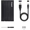 Caja Externa para Disco Duro de 2.5' TooQ TQE-2530B/ USB 3.1 Caja Externa para Disco Duro de 2.5' TooQ TQE-2530B/ USB 3.1