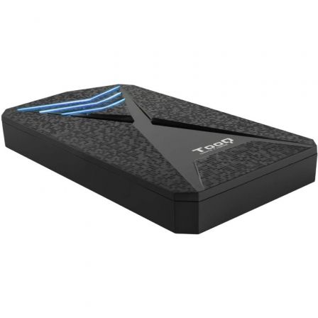 Caja Externa Gaming para Disco Duro de 2.5' TooQ TQE-2550BL/ USB 3.1/ Sin tornillos Caja Externa Gaming para Disco Duro de 2.5' TooQ TQE-2550BL/ USB 3.1/ Sin tornillos