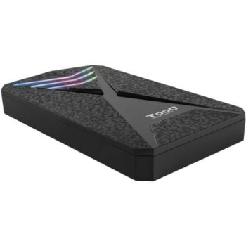 Caja Externa Gaming para Disco Duro de 2.5' TooQ TQE-2550RGB/ USB 3.1/ Sin tornillos Caja Externa Gaming para Disco Duro de 2.5' TooQ TQE-2550RGB/ USB 3.1/ Sin tornillos