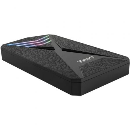 Caja Externa Gaming para Disco Duro de 2.5' TooQ TQE-2550RGB/ USB 3.1/ Sin tornillos Caja Externa Gaming para Disco Duro de 2.5' TooQ TQE-2550RGB/ USB 3.1/ Sin tornillos