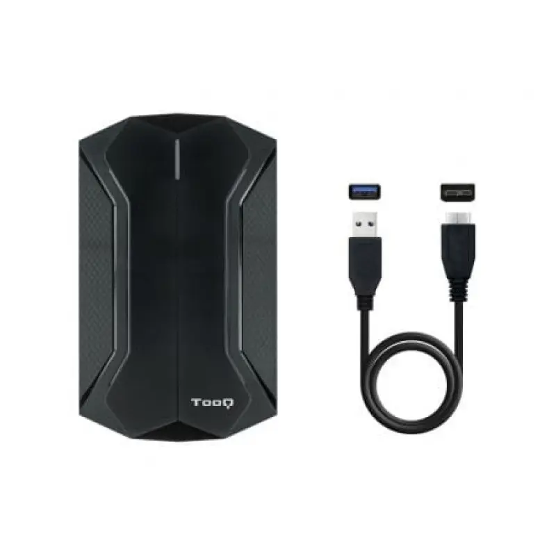 Caja Externa Gaming para Disco Duro de 2.5' TooQ TQE-2599RGB/ USB 3.1/ Sin tornillos Caja Externa Gaming para Disco Duro de 2.5' TooQ TQE-2599RGB/ USB 3.1/ Sin tornillos