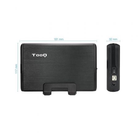 Caja Externa para Disco Duro de 3.5' TooQ TQE-3509B/ USB 2.0 Caja Externa para Disco Duro de 3.5' TooQ TQE-3509B/ USB 2.0