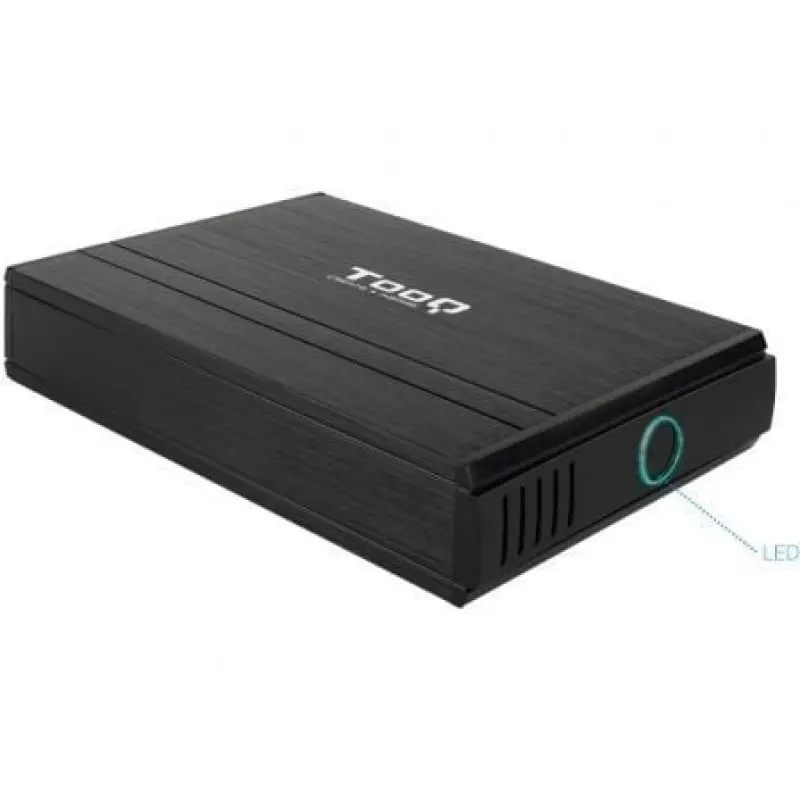 Caja Externa para Disco Duro de 3.5' TooQ TQE-3520B/ USB 2.0 Caja Externa para Disco Duro de 3.5' TooQ TQE-3520B/ USB 2.0