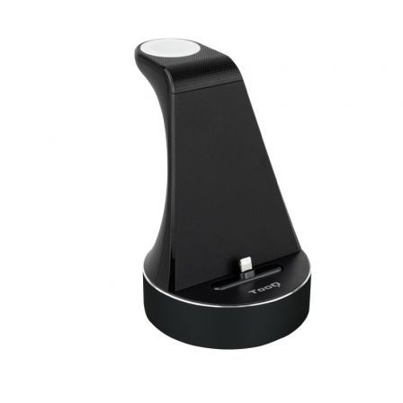 Base de Carga Inalámbrica para Apple Watch y iPhone TooQ TQCD02L Base de Carga Inalámbrica para Apple Watch y iPhone TooQ TQCD02L
