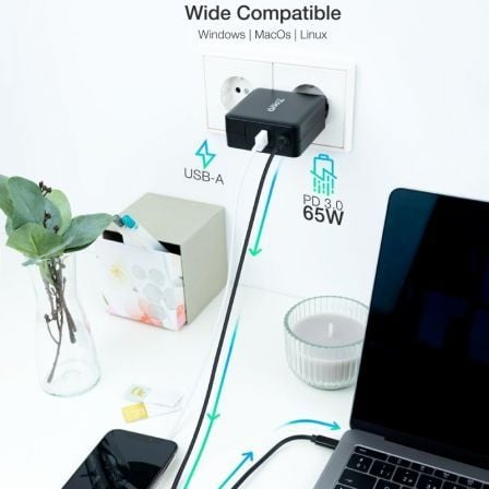 Cargador de Portátil TooQ TQLC-USBC65PD USB Tipo-C/ 65W/ Automático/ Voltaje 5-20V/ 1x USB Cargador de Portátil TooQ TQLC-USBC65PD USB Tipo-C/ 65W/ Automático/ Voltaje 5-20V/ 1x USB