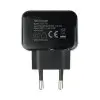 Cargador de Pared TooQ TQWC-1S01/ 1xUSB/ 12W/ Negro Cargador de Pared TooQ TQWC-1S01/ 1xUSB/ 12W/ Negro