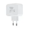 Cargador de Pared TooQ TQWC-2SC02WT/ 1xUSB Tipo-C/ 1x USB/ 27W Cargador de Pared TooQ TQWC-2SC02WT/ 1xUSB Tipo-C/ 1x USB/ 27W