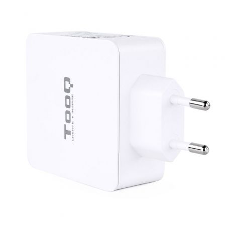 Cargador de Pared TooQ TQWC-2SC03WT/ 1xUSB Tipo-C/ 1xUSB/ 48W Cargador de Pared TooQ TQWC-2SC03WT/ 1xUSB Tipo-C/ 1xUSB/ 48W
