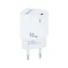 Cargador Gan de Pared TooQ TQWC-GANPD30WT/ 1xUSB Tipo-C/ 30W Cargador Gan de Pared TooQ TQWC-GANPD30WT/ 1xUSB Tipo-C/ 30W
