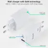 Cargador Gan de Pared TooQ TQWC-GANQCPD45WT/ 1xUSB Tipo-C/ 1xUSB/ 45W Cargador Gan de Pared TooQ TQWC-GANQCPD45WT/ 1xUSB Tipo-C/ 1xUSB/ 45W