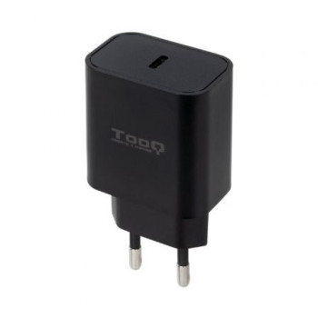 Cargador de Pared TooQ TQWC-PDUSBC20B/ 1xUSB Tipo-C/ 20W Cargador de Pared TooQ TQWC-PDUSBC20B/ 1xUSB Tipo-C/ 20W