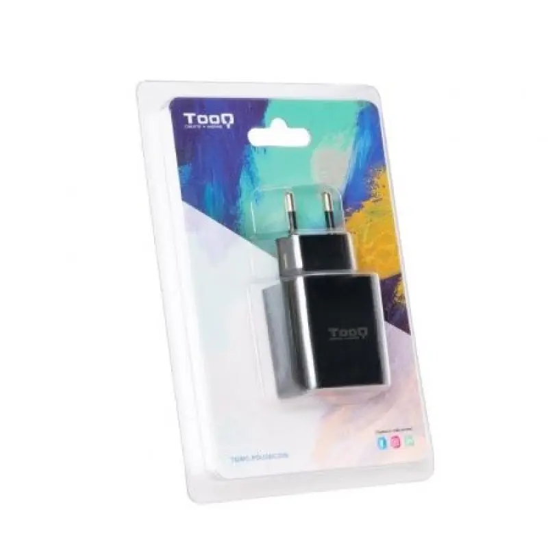 Cargador de Pared TooQ TQWC-PDUSBC20B/ 1xUSB Tipo-C/ 20W Cargador de Pared TooQ TQWC-PDUSBC20B/ 1xUSB Tipo-C/ 20W