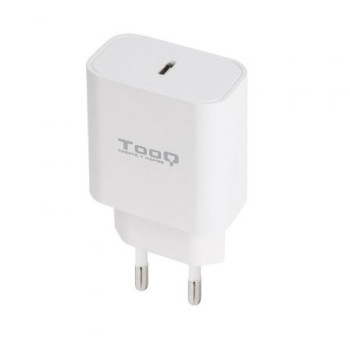 Cargador de Pared TooQ TQWC-PDUSBC20W/ 1xUSB Tipo-C/ 20W Cargador de Pared TooQ TQWC-PDUSBC20W/ 1xUSB Tipo-C/ 20W