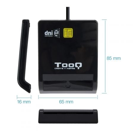 Lector de DNI TooQ TQR-210B Lector de DNI TooQ TQR-210B