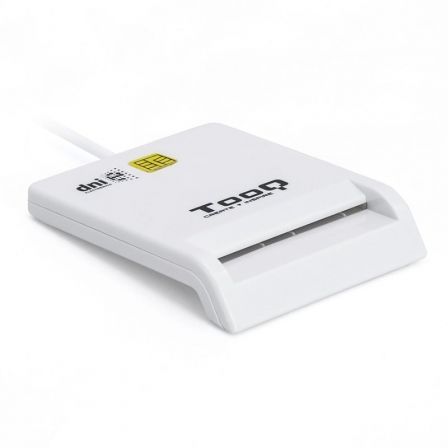 Lector de DNI TooQ TQR-210W/ Blanco Lector de DNI TooQ TQR-210W/ Blanco