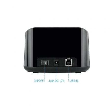 Docking Station para Discos Duros TooQ TQDS-802B Docking Station para Discos Duros TooQ TQDS-802B