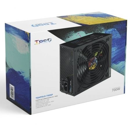 Fuente de Alimentación TooQ TQAPOLO-700SP/ 700W/ Ventilador 14cm Fuente de Alimentación TooQ TQAPOLO-700SP/ 700W/ Ventilador 14cm