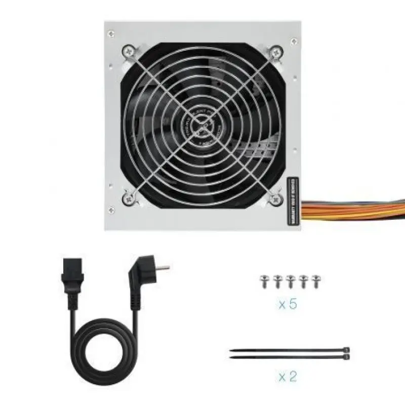 Fuente de Alimentación TooQ TQEP-500S-INT/ 500W/ Ventilador 12cm Fuente de Alimentación TooQ TQEP-500S-INT/ 500W/ Ventilador 12cm