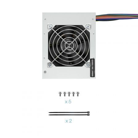 Fuente de Alimentación SFX TooQ TQEP-500S-SFX/ 500W/ Ventilador 8cm Fuente de Alimentación SFX TooQ TQEP-500S-SFX/ 500W/ Ventilador 8cm
