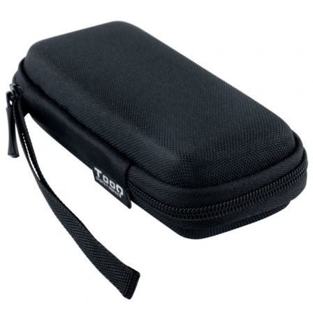 Funda para Disco Externo M2 TooQ TQBC-M201B/ Negra Funda para Disco Externo M2 TooQ TQBC-M201B/ Negra