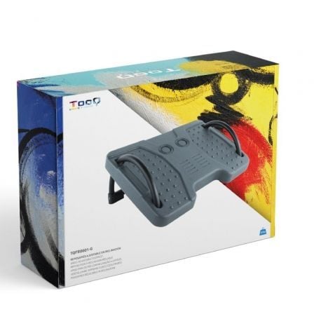 Reposapiés Ajustable/ Inclinable TooQ TQFR0601-G/ 424 x 305 x 145 mm Reposapiés Ajustable/ Inclinable TooQ TQFR0601-G/ 424 x 305 x 145 mm