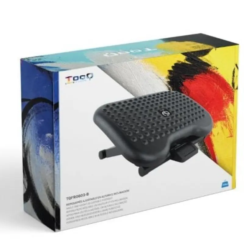 Reposapiés Ajustable/ Inclinable TooQ TQFR0603-B/ 460 x 340mm Reposapiés Ajustable/ Inclinable TooQ TQFR0603-B/ 460 x 340mm