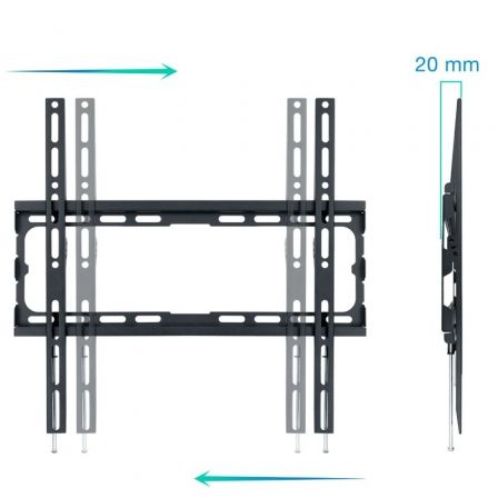 Soporte de Pared Fijo TooQ LP1070F-B para TV de 32-70'/ hasta 45kg Soporte de Pared Fijo TooQ LP1070F-B para TV de 32-70'/ hasta 45kg