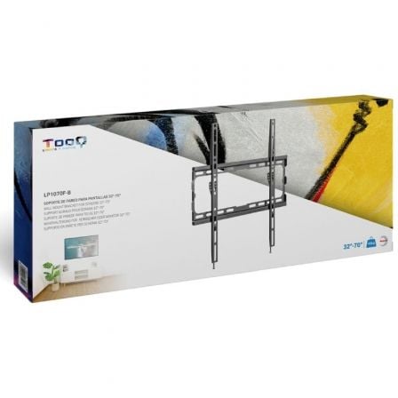 Soporte de Pared Fijo TooQ LP1070F-B para TV de 32-70'/ hasta 45kg Soporte de Pared Fijo TooQ LP1070F-B para TV de 32-70'/ hasta 45kg