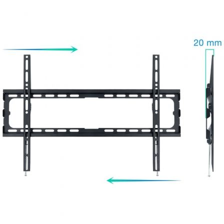 Soporte de Pared Fijo TooQ LP1080F-B para TV de 37-80'/ hasta 45kg Soporte de Pared Fijo TooQ LP1080F-B para TV de 37-80'/ hasta 45kg