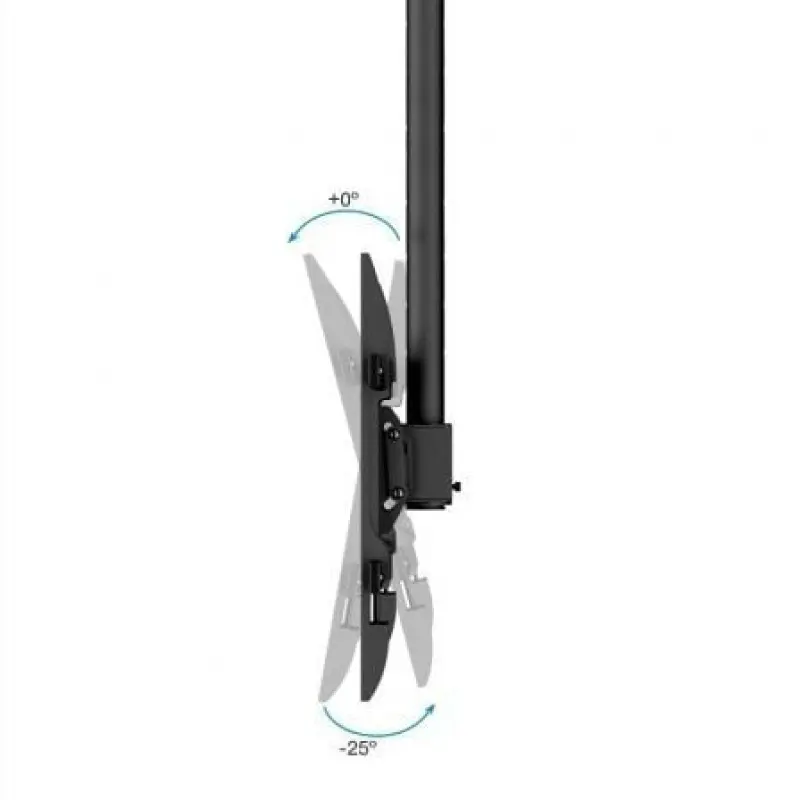 Soporte de Techo Giratorio/ Inclinable/ Nivelable TooQ LPCE1175TSLI-XL-B para TV de 32-75'/ hasta 60kg Soporte de Techo Giratorio/ Inclinable/ Nivelable TooQ LPCE1175TSLI-XL-B para TV de 32-75'/ hasta 60kg